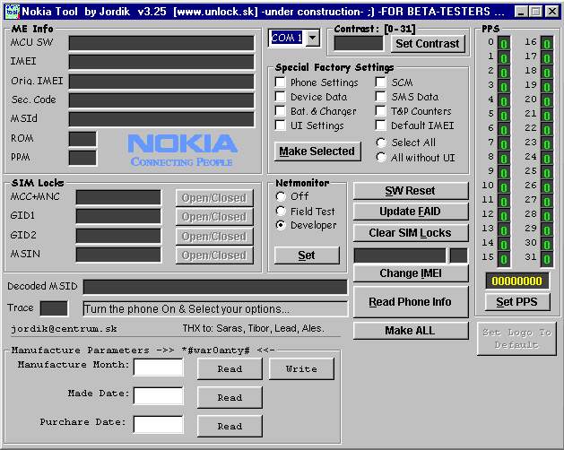 nokia tool